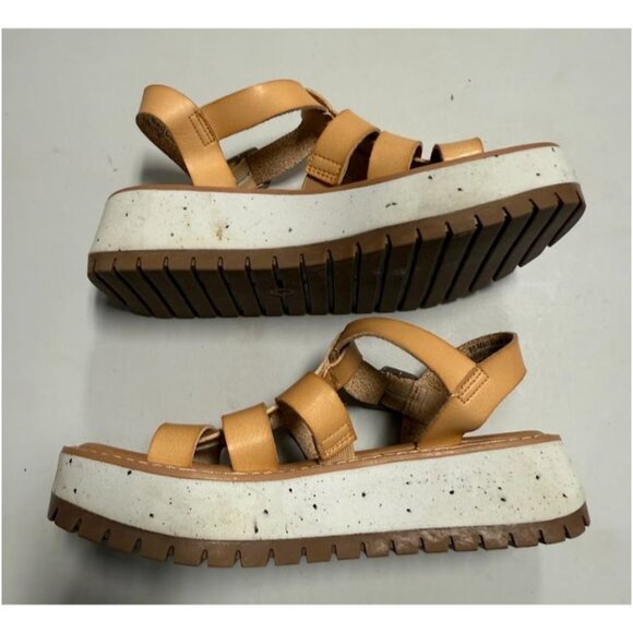 Universal Thread Justine Tan Platform Sandals Womens Shoes Sz 6 - Picture 5 of 8